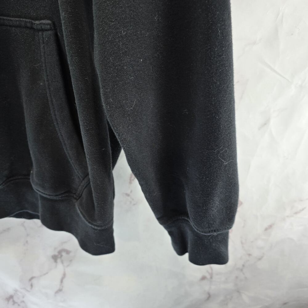 Beautiful Disaster Hoodie Women Large Black Pullover Sweatshirt Broken Imperfect - Picture 4 of 10